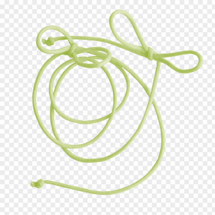 Green Rope Material Clip Art PNG