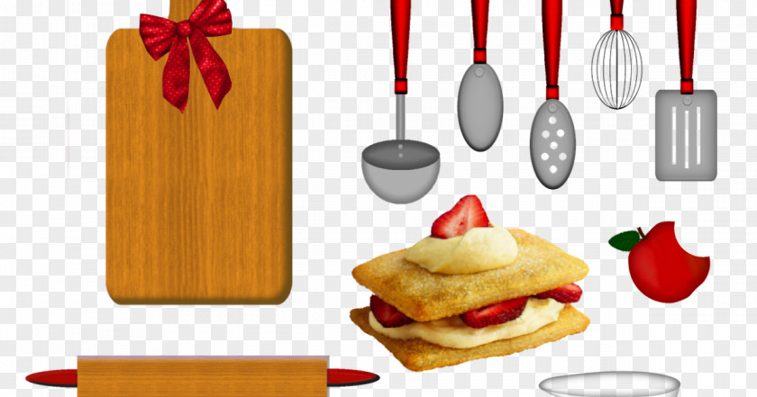 Hand Painted Crescent Junk Food Cuisine PNG