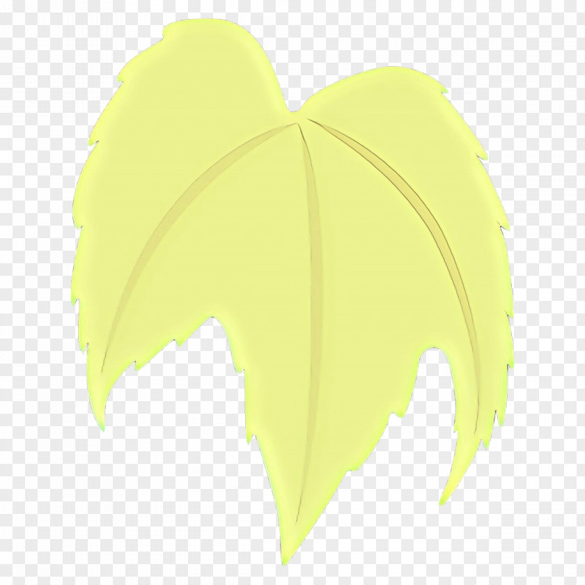 Leaf Yellow Plant Petal Heart PNG