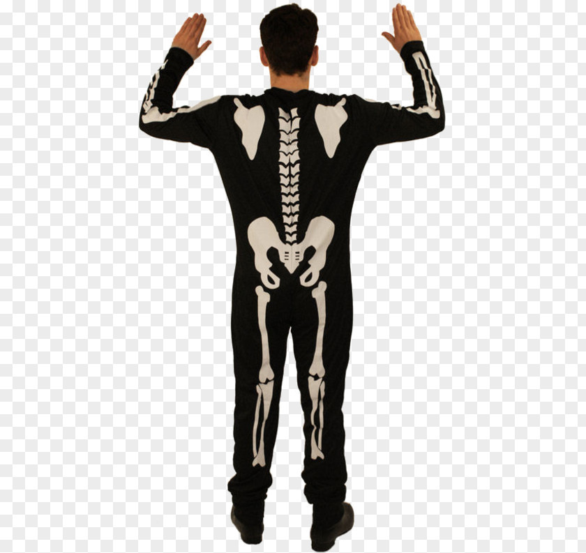 Skeleton Costume Shoulder Sleeve PNG