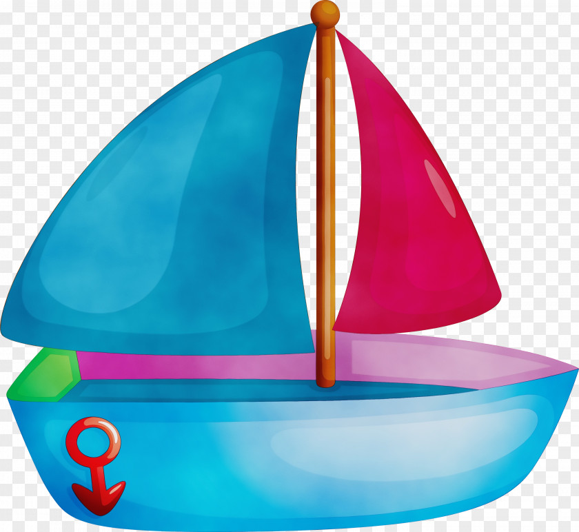 Boat Turquoise Plastic PNG
