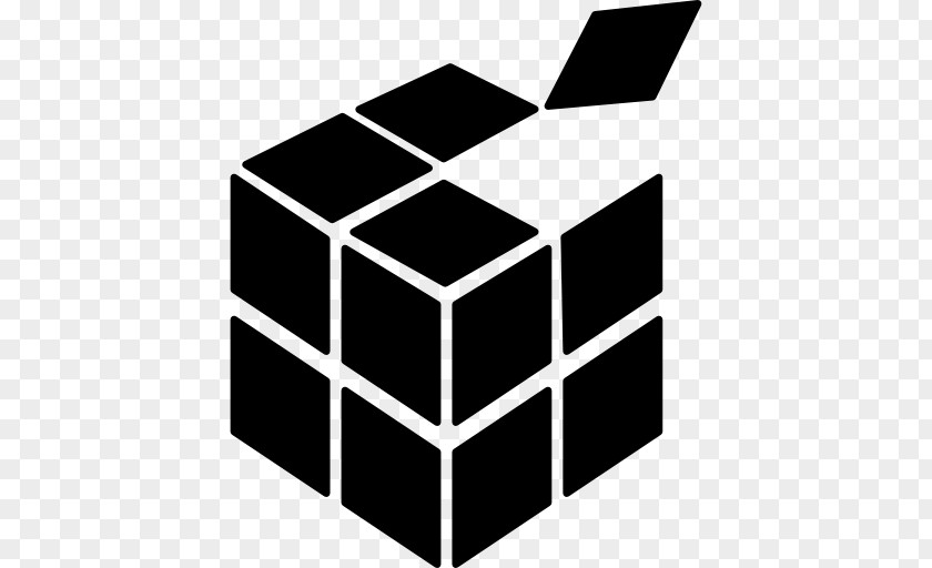 Cube Shape Icon Design Clip Art PNG