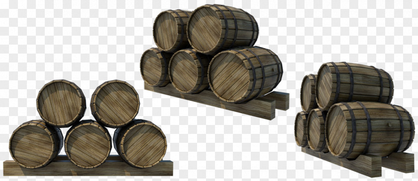 Wooden Wood Barrel Oak Stave PNG