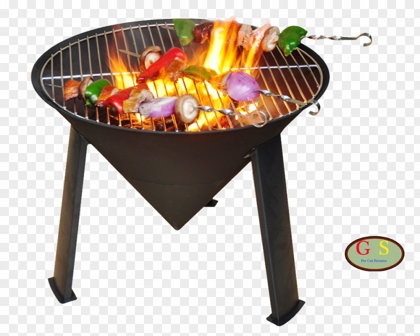 Barbecue Feuerkorb Satay Grilling La Hacienda 46cm Cesta Steel Firebasket PNG