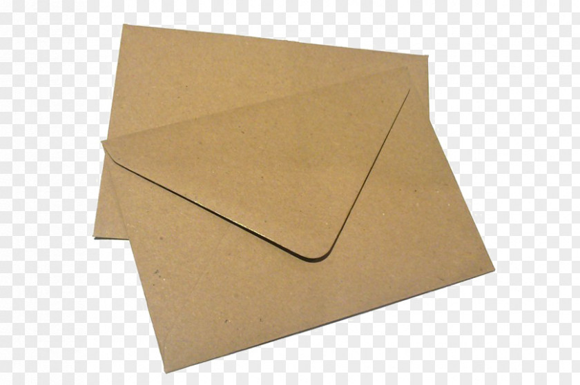 Envelope Kraft Paper Wedding Invitation Standard Size PNG