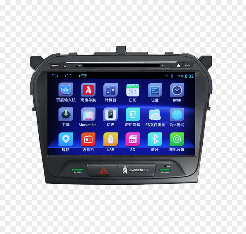 A DVD Navigation One Machine Suzuki Vitara 2015 Escudo Car GPS Device PNG