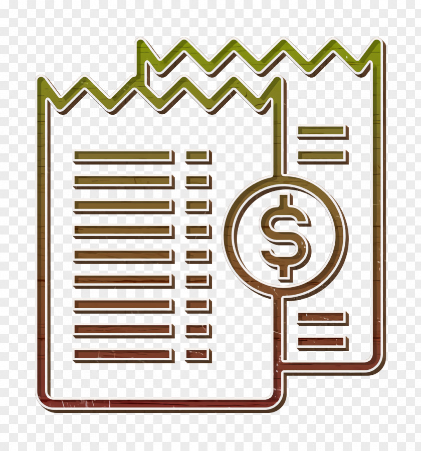 Bill Icon And Payment Receipt PNG