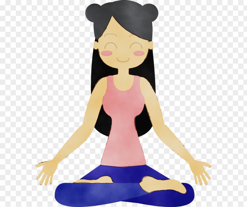 Cartoon Drawing Meditation Yoga Humour PNG
