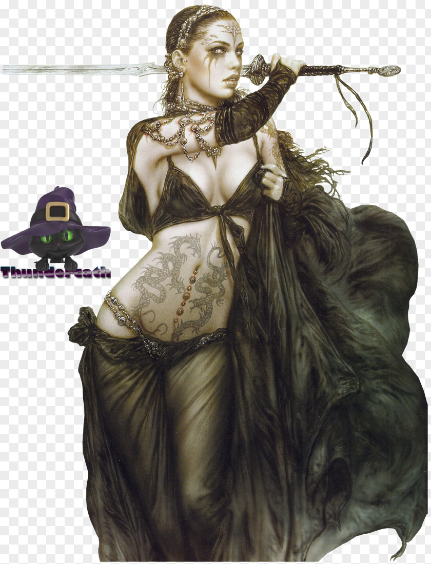 Luis Royo Subversive Beauty Dead Moon Fantastic Art PNG