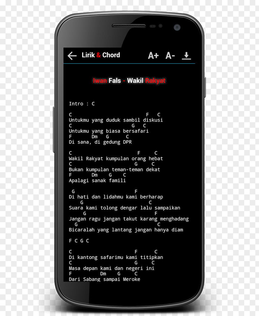 Smartphone Guitar Chord Feature Phone Android PNG