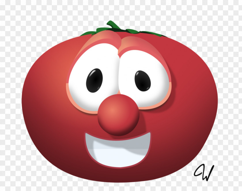 Tomato DRAWING Bob The Larry Cucumber Character Big Idea Entertainment PNG
