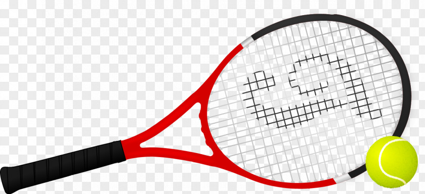 Vector Tennis Racket Rakieta Tenisowa Ball Clip Art PNG