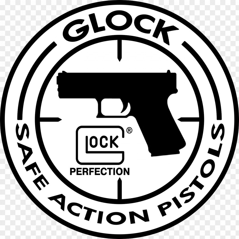 Weapon Glock Firearm Pistol Logo PNG