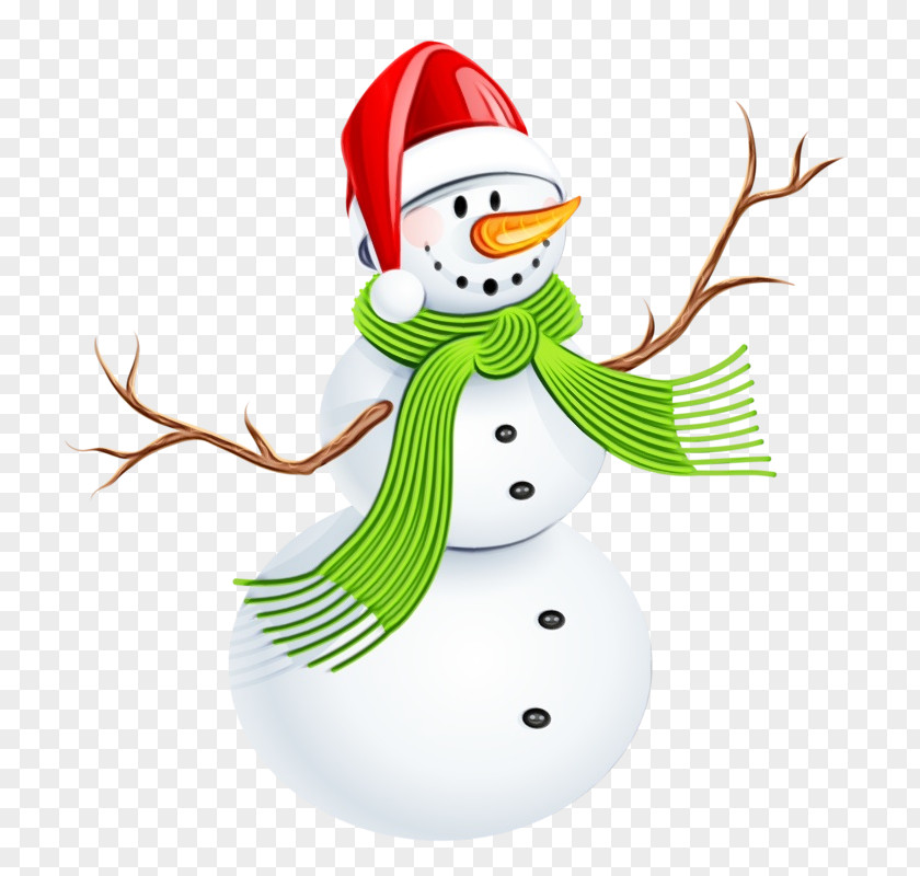 Christmas Snowman PNG