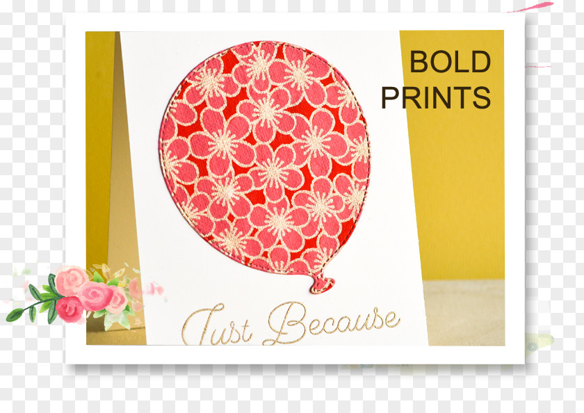 Design Greeting & Note Cards Balloon Letterpress Printing Craft PNG