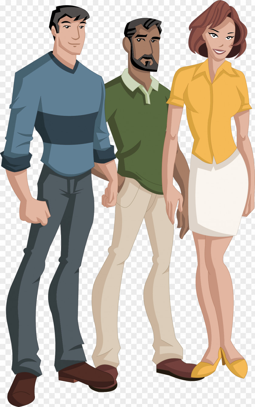 Lawyer Team Cartoon Computer File PNG