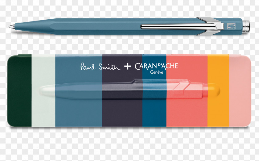 Pen Caran D'Ache 849 Ballpoint Writing Implement PNG