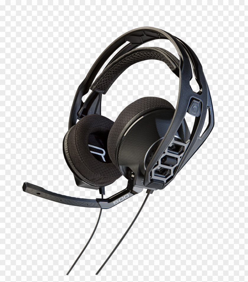 Headphones Xbox 360 Wireless Headset Plantronics RIG 500HX One PNG