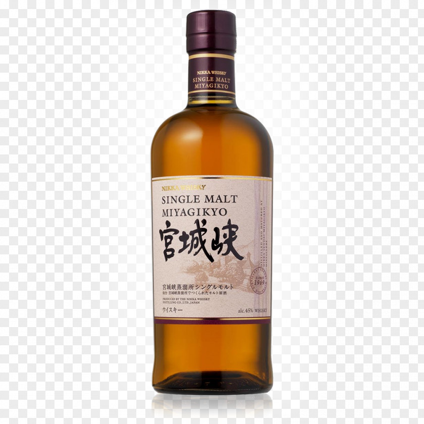 Malt Single Whisky Miyagikyo Distillery Japanese Whiskey PNG