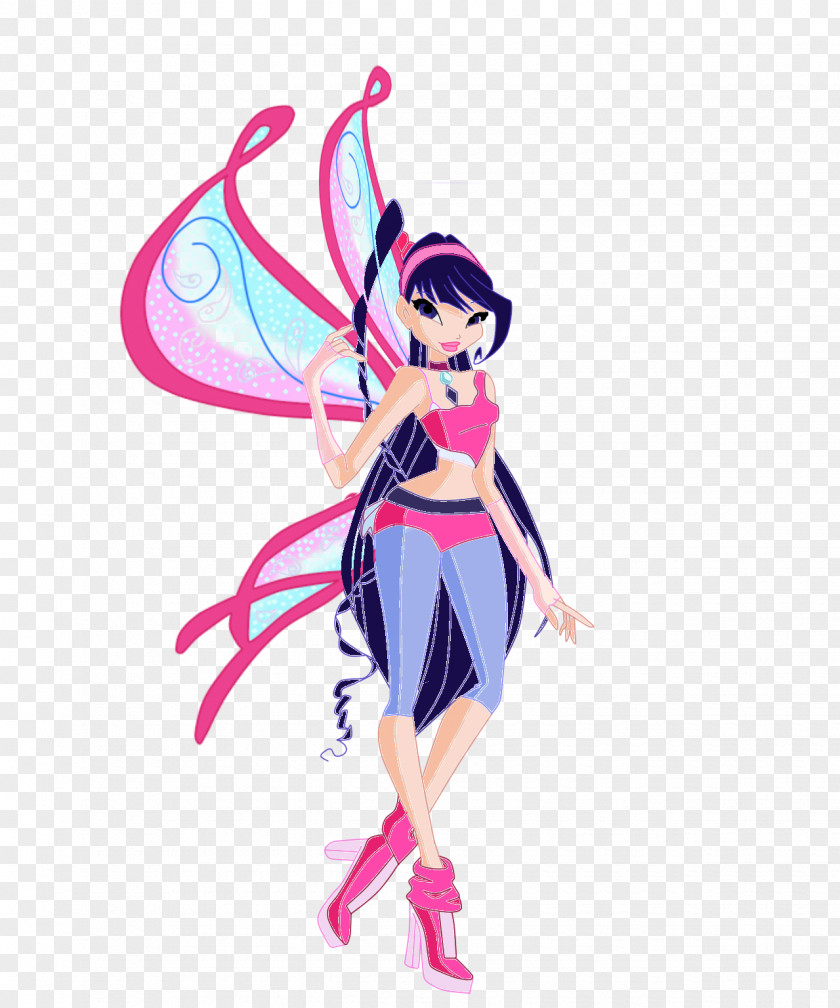 Musa Winx Club: Believix In You Aisha Flora Bloom PNG