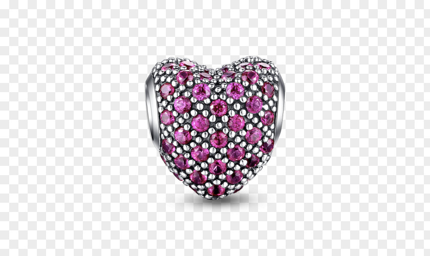 Ruby Charm Bracelet Pandora Diamond PNG