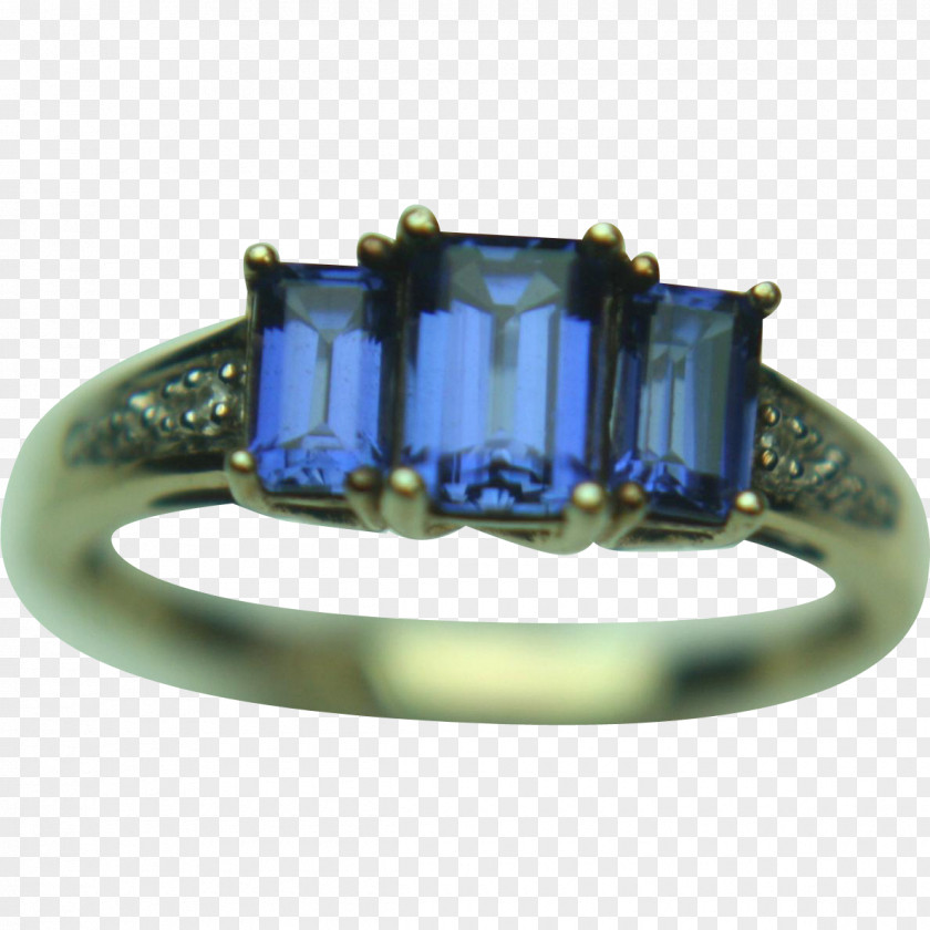 Sapphire Jewellery Ring Colored Gold Gemstone PNG