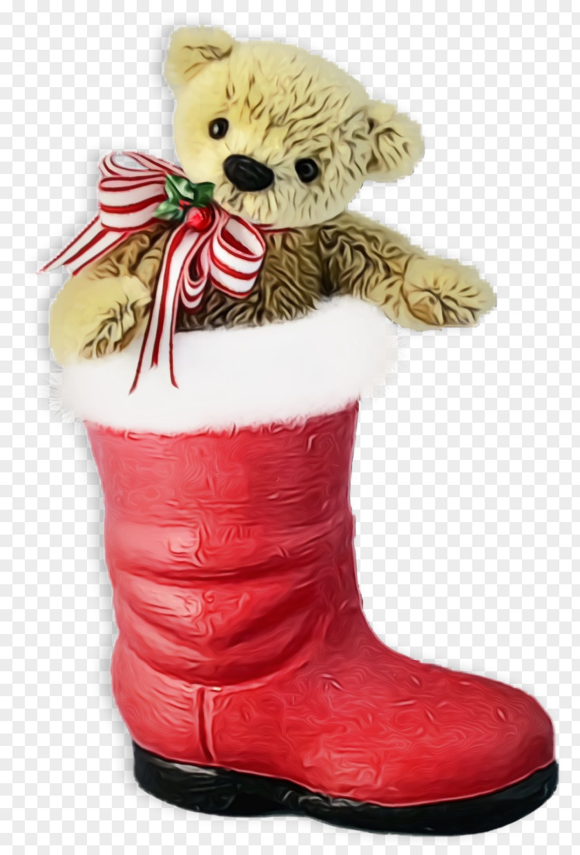 Teddy Bear Snow Boot PNG
