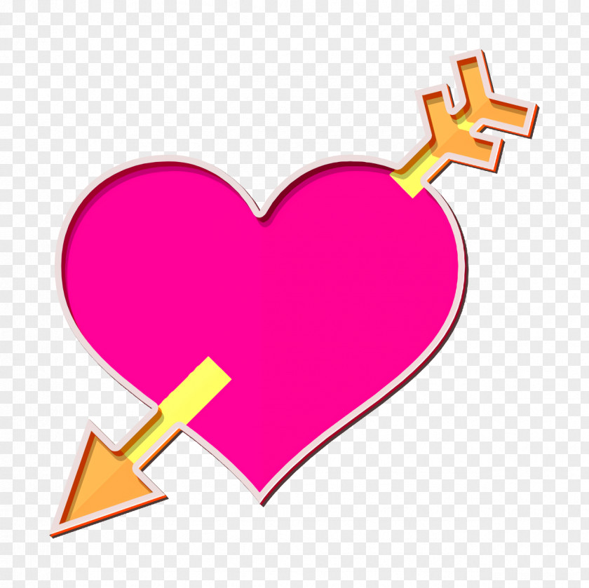 Cupid Icon Wedding Heart PNG