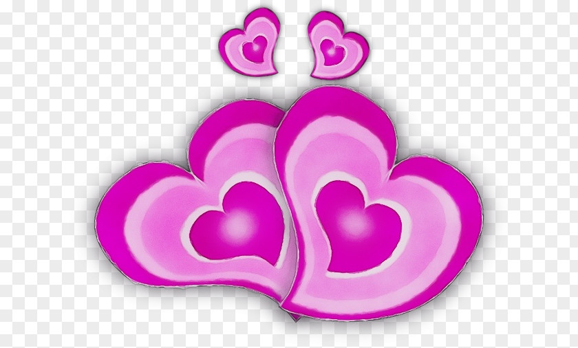 Magenta Purple Love Background Heart PNG