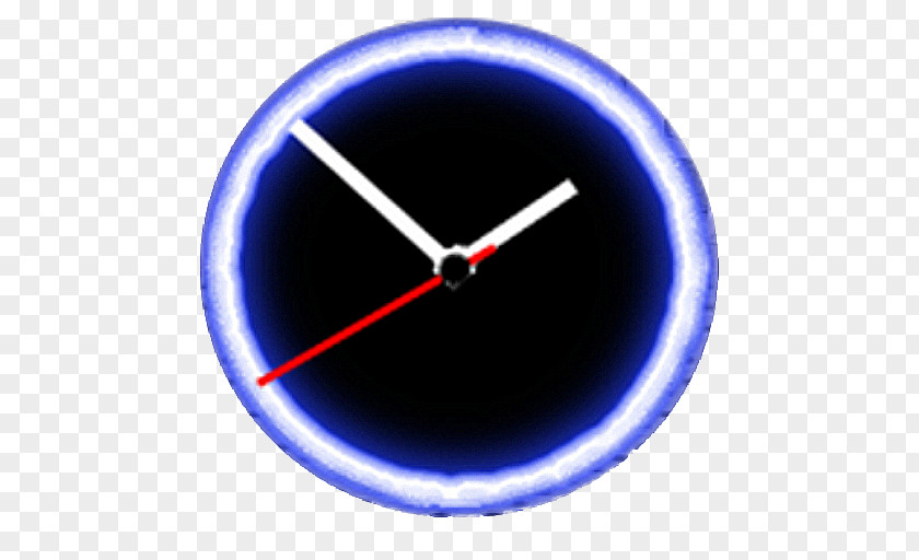 Neon Lock Sport Club Internacional Clock PNG