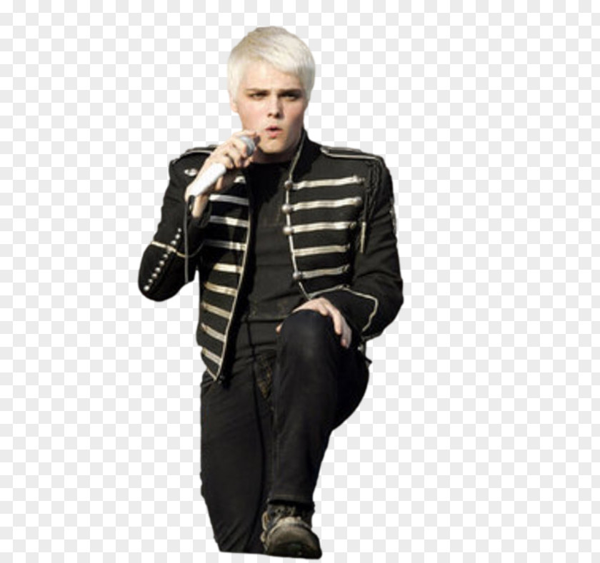Parade Gerard Way Welcome To The Black My Chemical Romance Jacket PNG