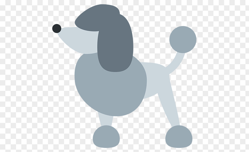 Poodle Dog Miniature Emoji Puppy Breed PNG