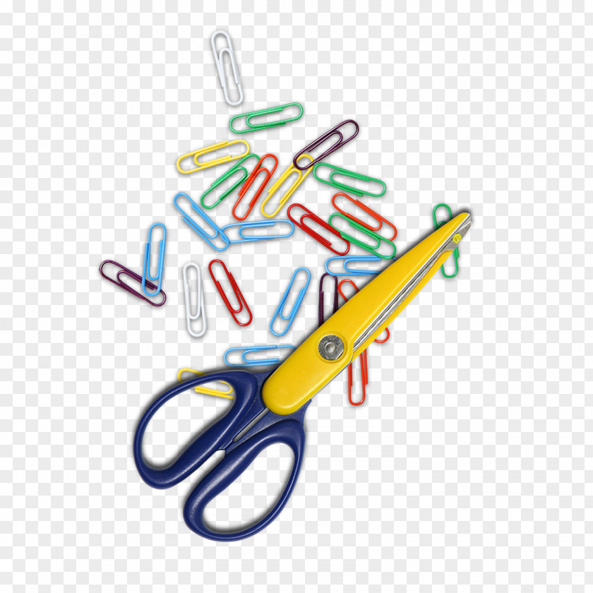 Scissors And Pins Paper Clip Pin PNG
