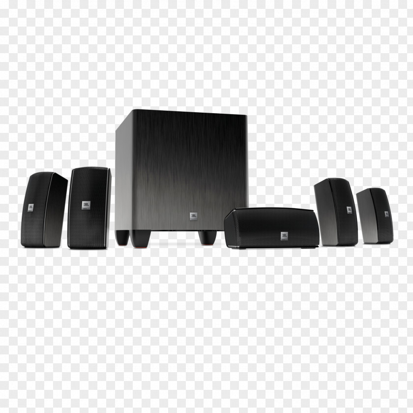 Surround Sound Computer Speakers Home Theater Systems 5.1 JBL Cinema 610 PNG