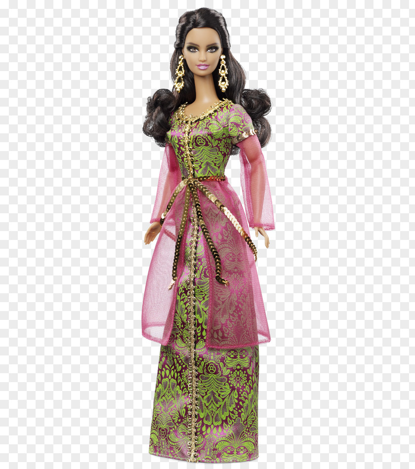 Barbie Moroccan Chinese New Year Doll Fulla PNG