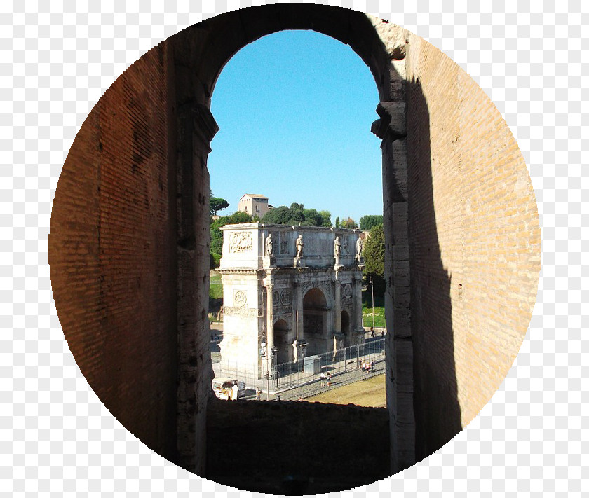 Colosseum Arch Of Constantine Roman Forum Palatine Hill PNG