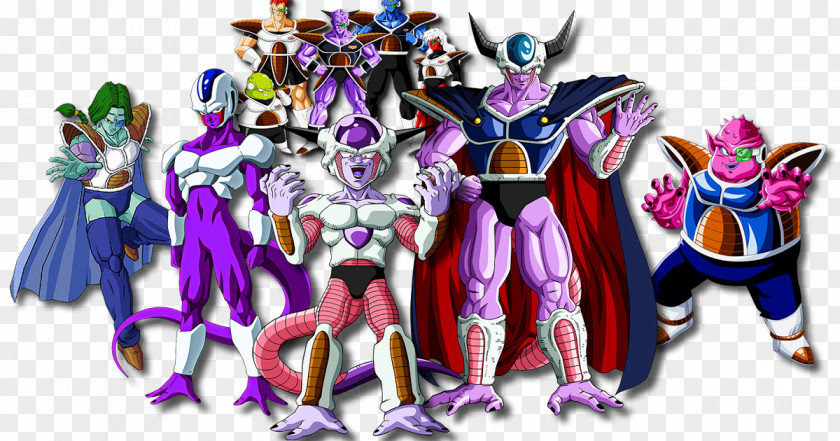 Freezer Frieza Family Army Dragon Ball Character PNG