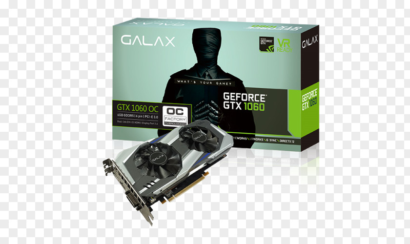 Nvidia Graphics Cards & Video Adapters NVIDIA GeForce GTX 1060 英伟达精视GTX GALAXY Technology GDDR5 SDRAM PNG