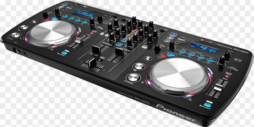 Digital Mixer With DSP FX2-channel Pioneer DJ Controller Disc Jockey Audio MixersOthers XDJ-AERO PNG