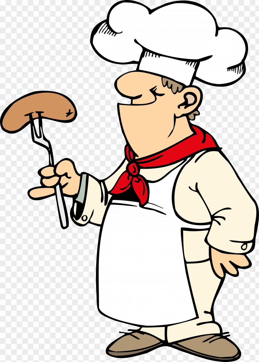 Hot Dog Clip Art Chef Image Cooking PNG
