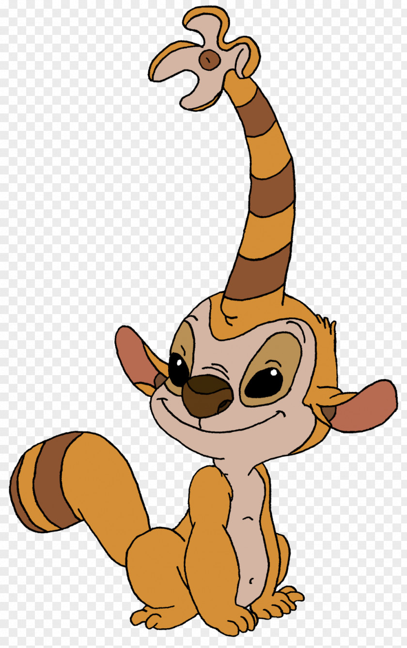 Lilo Cat Giraffe & Stitch Drawing Mammal PNG