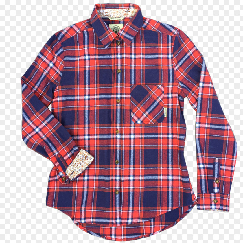 Shirt Flannel Tartan Yarn Cotton PNG