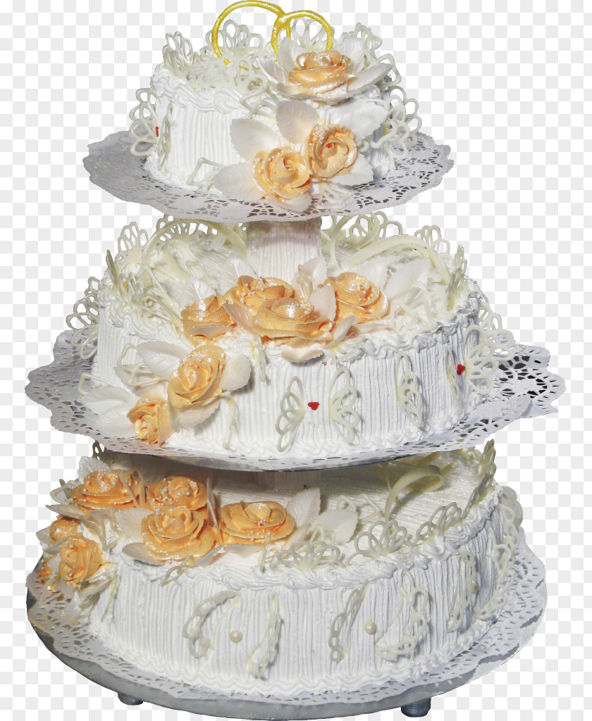 Wedding Cake Torte Invitation PNG