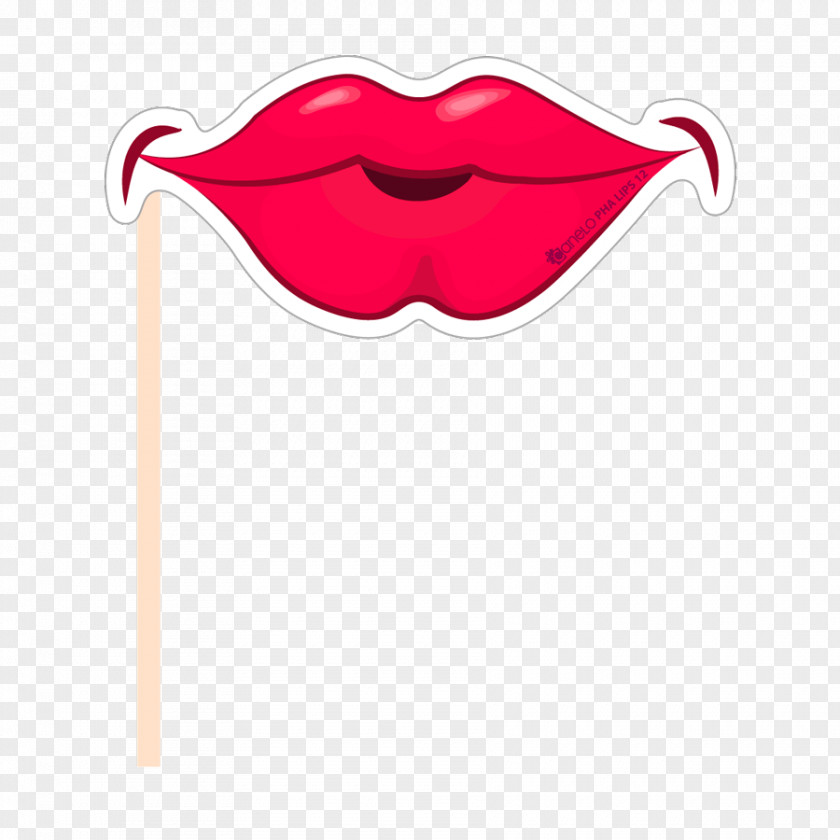 PHOTO BOOTH Lip Mouth Photo Booth Photocall PNG