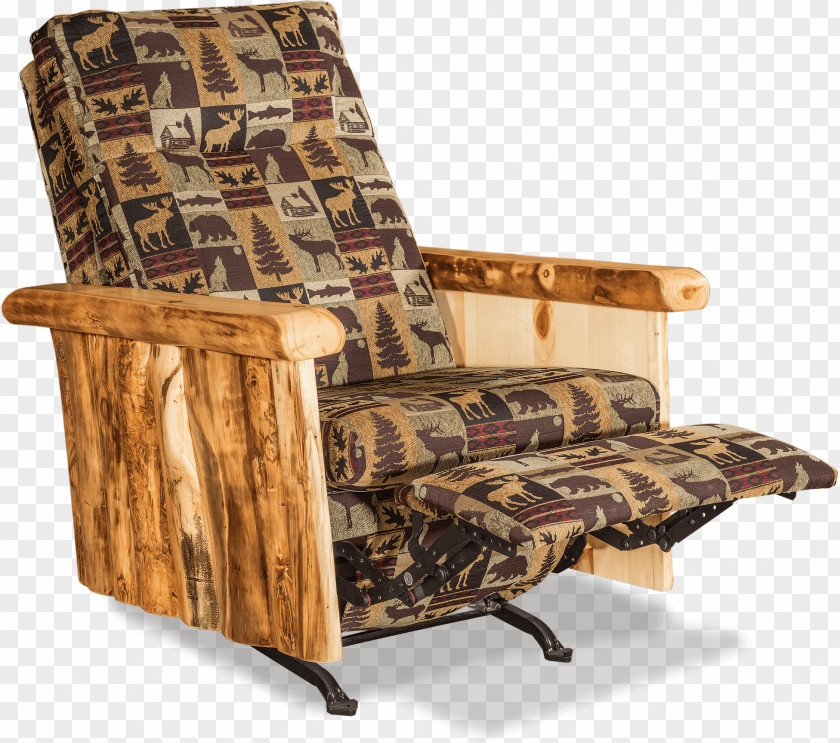 Recliner Aspen Log Furniture Wood PNG furniture Wood, log tables clipart PNG