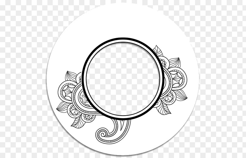 Silver Material Line Art Body Jewellery Tableware PNG