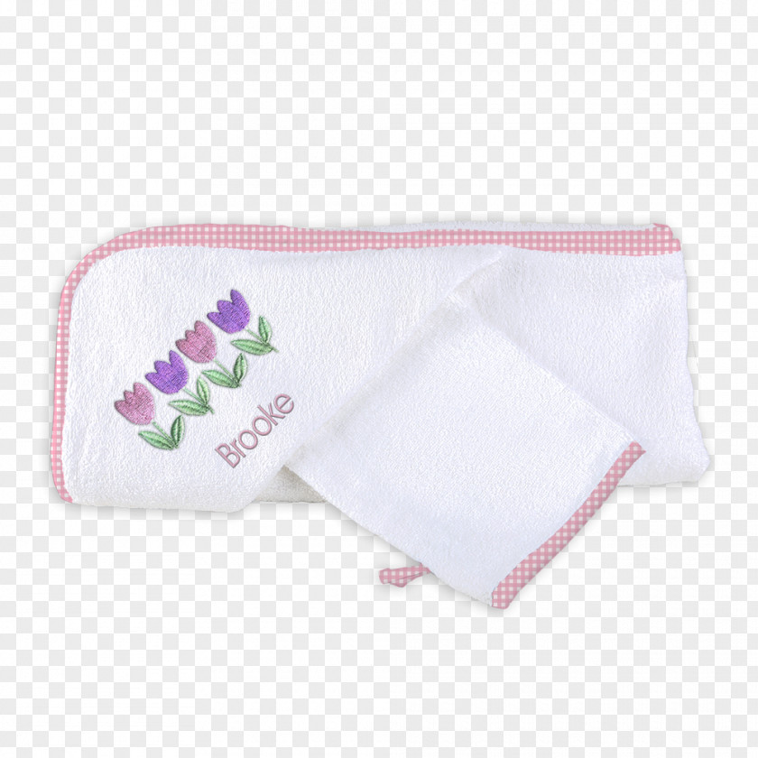 Towel Textile Material Pink M PNG
