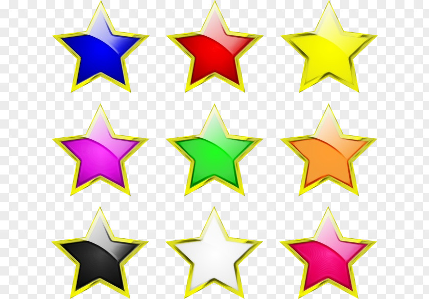 Yellow Stock Photography Star PNG