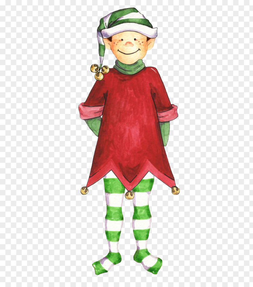 Christmas Boy Santa Claus Elf Clip Art PNG