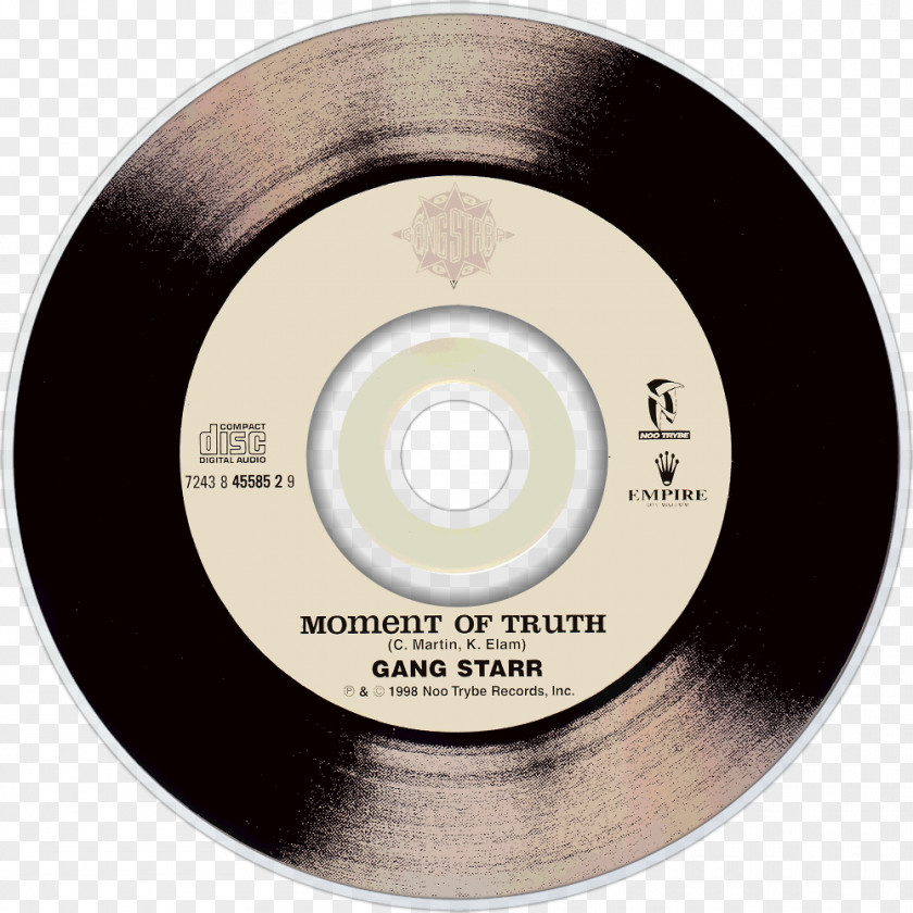 Moment Of Truth Compact Disc PNG